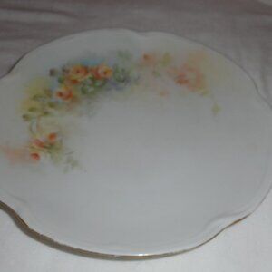 Vintage Yellow Rose  Bread Butter Plate Bavaria